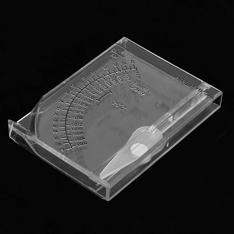 Aquarium Salinity Tester Accurate Salinity Meter Square Fish Tank Salt