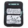 8K Kids Doodle Artwork Backpack Multi Pockets Smoothing Zipper Waterproof