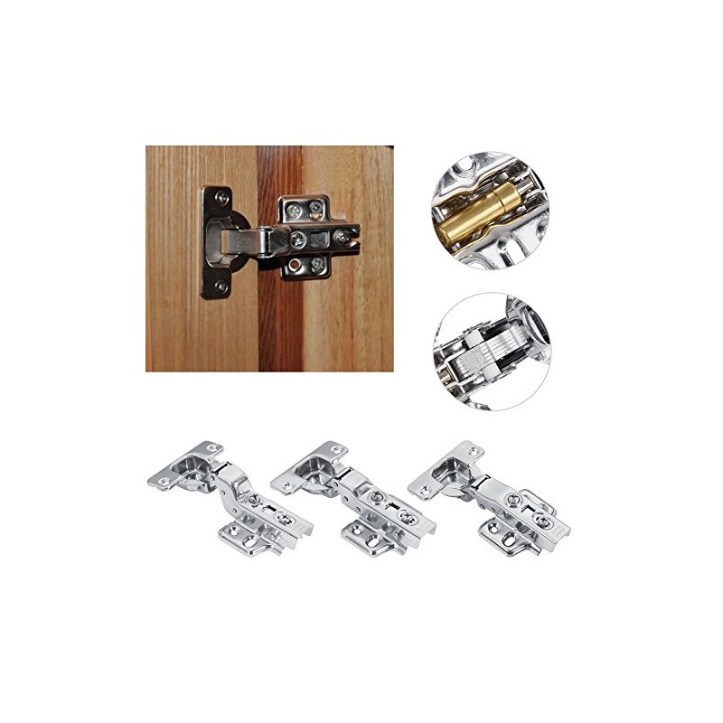 Acero inoxidable Bisagras para puerta de clóset ropero clóset hidráulico,