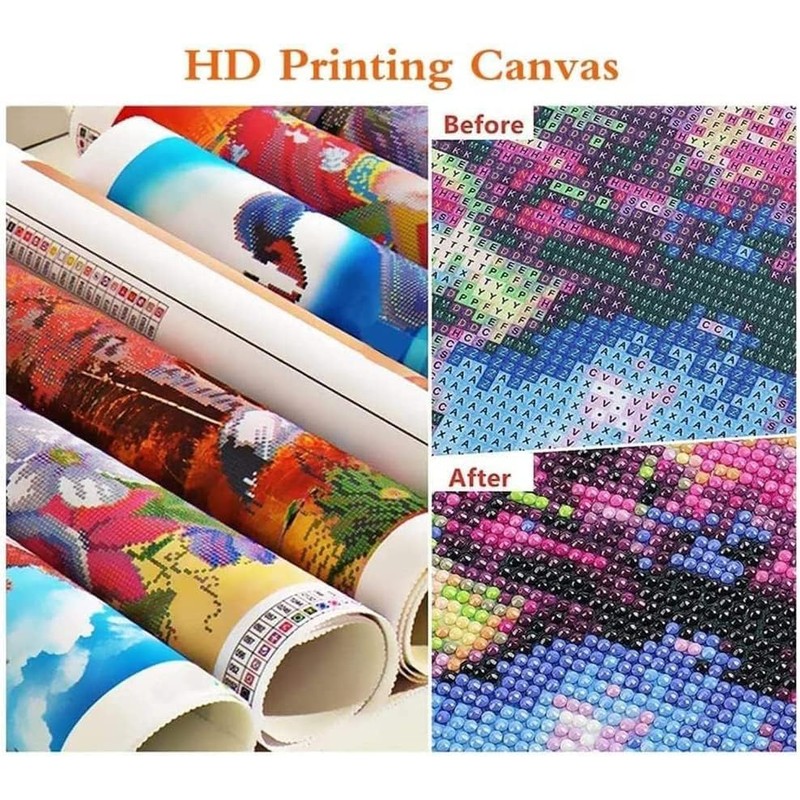 Puraikcmi DIY 5D Sea Otter Diamond Art Painting Kits 12x16
