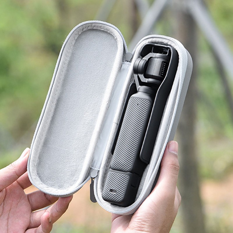 Carrying Case for Osmo Pocket 3 PU Fleece Portable Protective