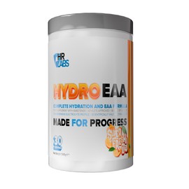 HR Labs HydroEAA, Complete Hydration & EAA Essential Amino Acid Formula, with Comprehensive Electrolytes Profile, 540g, 30 Servings, 4 Flavours (540g, Super Fresh OJ)