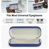 RayLove Glasses Case Hard Shell Eyeglass Case with Cleaning Cloth,