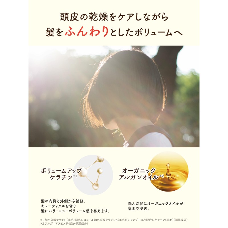 Diane Shampoo [Scalp & Volume] Citrus & Tea Scent Perfect