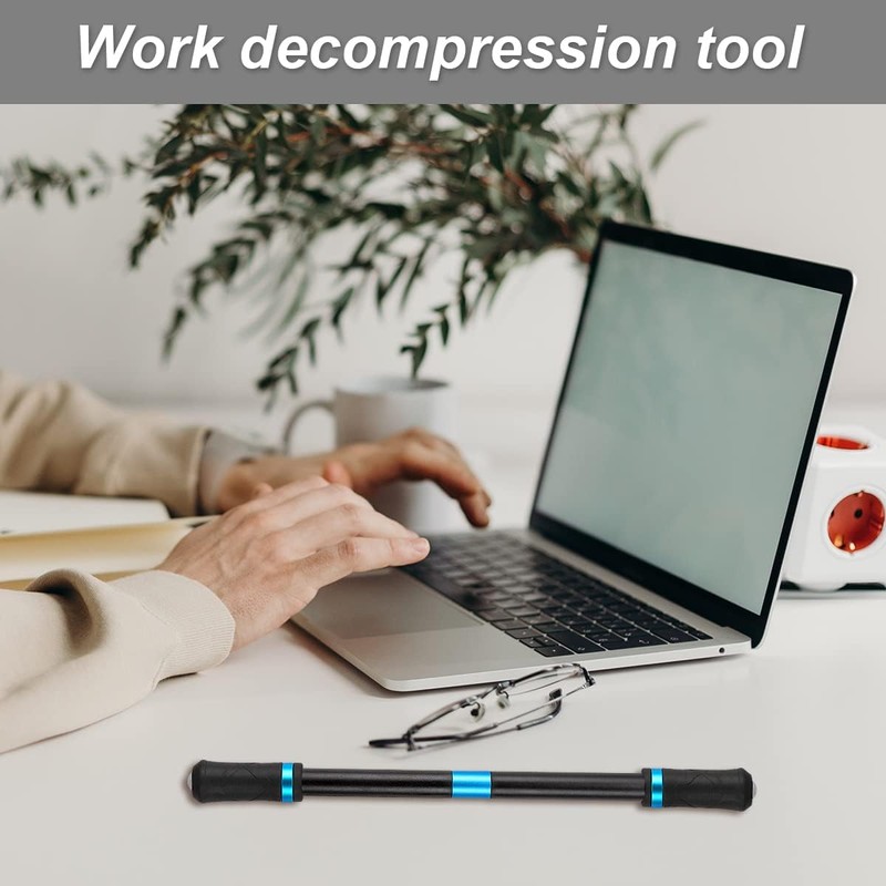 Jagowa 2PCS Rotating Pen,Spinning Ballpoint Pen for Pressure Relief and