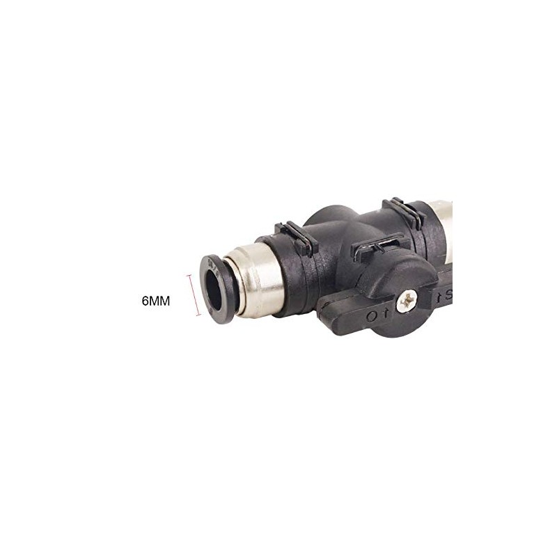 POWERTOOL Pneumatic Connector Plastic Ball Valve Lever Shut-off Valve Air
