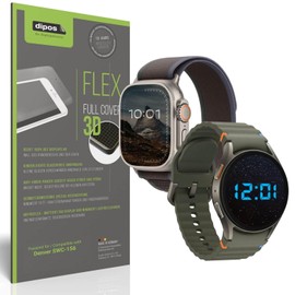 dipos FLEX 2x Matte Screen Protectors for Denver SWC-156, Anti-Reflective, 100% Display Cover, Fingerprint Compatible, Case-Friendly, Full Cover Screen Protector Film