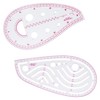 Sewing Ruler 4 Pcs Clothing Fashion Ruler Metric Ruler French