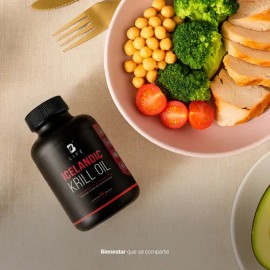 Aceite de Krill Con 90 Cápsulas 1000mg Alta Concentración  90 días vs Otros con 30 días  Con EPA, DHA y Astaxantina  Bienestar Cardiovascular y...    