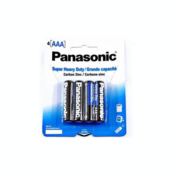 Panasonic AAA Battery Super Heavy Duty Power 4 PCS