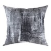 TreeWool Decorative Cushion Cover (60 x 60 cm, Black) Brush