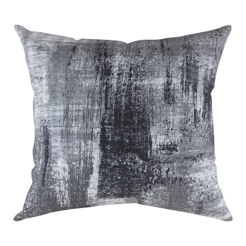TreeWool Decorative Cushion Cover (60 x 60 cm, Black) Brush