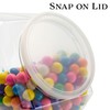 Cornucopia Gallon Plastic Container Candy Jars (2-Pack); Hexagon Shaped Countertop