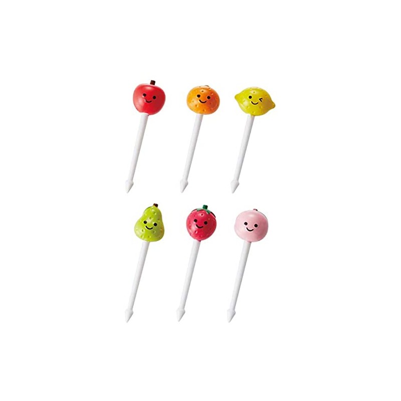 Torne P-3468 Fruit Lunch Picks, Pack of 6