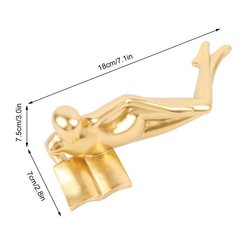 Thinker Sculpture Modern Abstract Thinker Statue Hallway Desk Living Room
