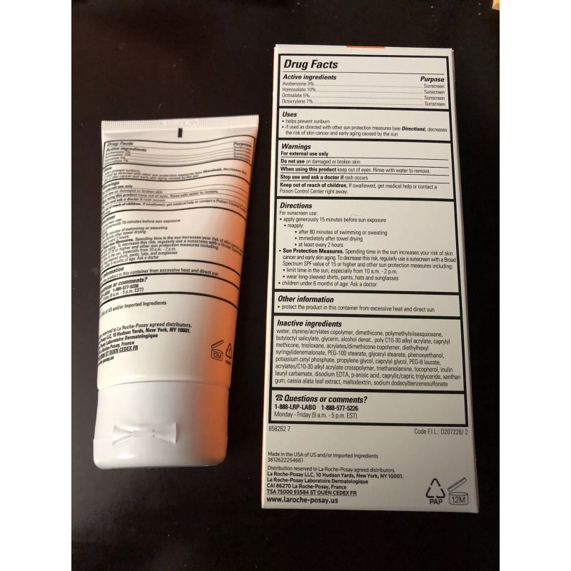 La Roche-posay Anthelios 60 Melt-in Sunscreen Milk 5 fl oz