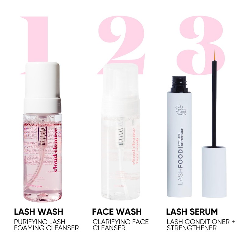 JB LASHES Gentle Eyelash Extension Lash Shampoo with Tea Tree