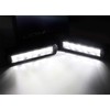 iJDMTOY Xenon White Mini-SR LED Fog Light Kit Compatible With