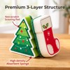 8Pcs Christmas Sponges Xmas Cute Kitchen Sponge Household Cleaning Sponges