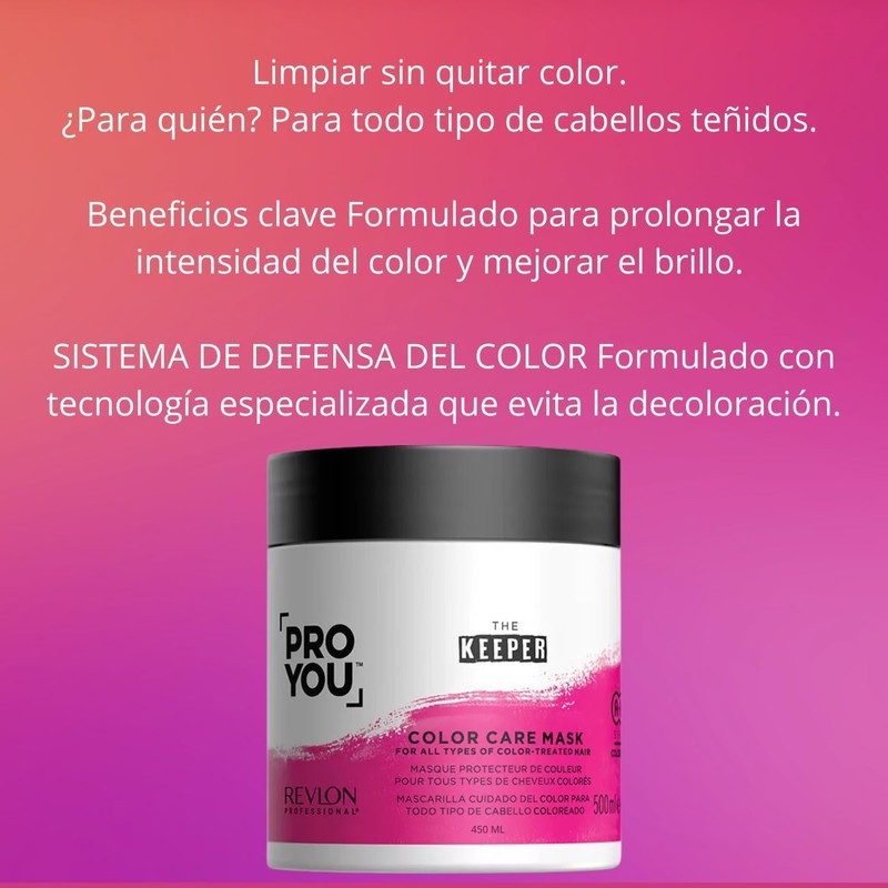 Mascarilla Cuidado De Color The Keeper Pro You | Para