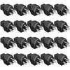 Treela 20 Pcs Extension Cord Plug Replacement Male Extension Cord