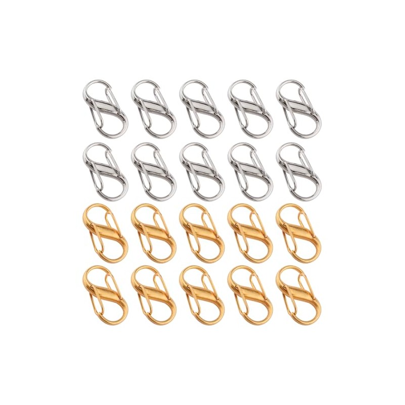 20 Pieces Anti-Theft Zipper Locks Zip Puller Replacement Zipper Pulls