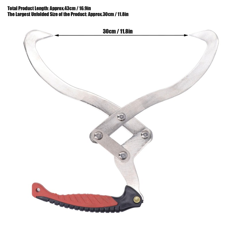 Log Tongs Log Lifting Grapple Hook Wooden Claw Suitable for