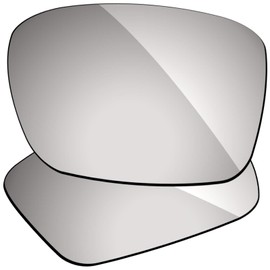 Firtox Polarized Lenses Replacement Compatible with Oakley Sliver Foldable OO9246 Sunglasses - Space Silver