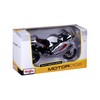 Maisto Suzuki Hayabusa (2022) 1:12 Scale Motorcycle Model with Suspension