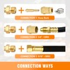 CAMPFIRE Argon CO2 Regulator with Dual Gauges and 9.8FT Gas