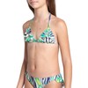 Arena Girls Water Print Bikini Triangle Two Pieces, Zebra, 62