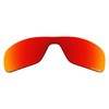 Alphax Fire Red Optimized Polarized Engraved Replacement Lenses for Oakley