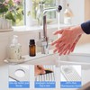 Kitchen Sink Splash Guard- 15.6''x 3.9''Stone Faucet Mat for Kitchen