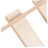 LALAFINA Portable Wooden Bike Stand Detachable Balanced Scooter Support Durable