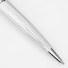 Conklin Herringbone Signature Ballpoint Pen Silver + Free Extra Black