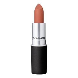 Labial Maquillaje Mac Matte Powder Kiss Lipstick 3g Color Impulsive