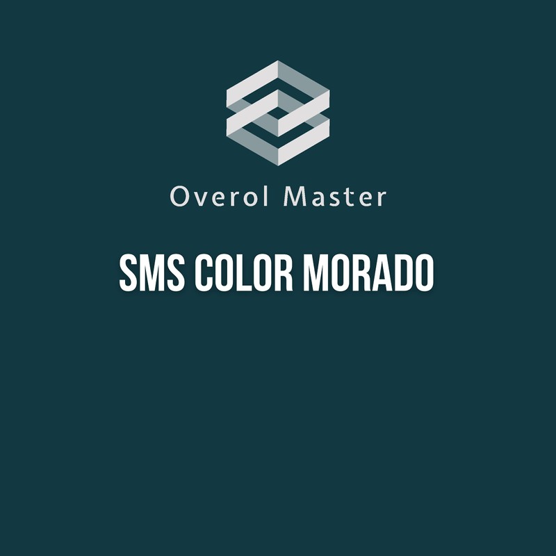 Overol Master | Overol Desechable de Colores (Morado, L)
