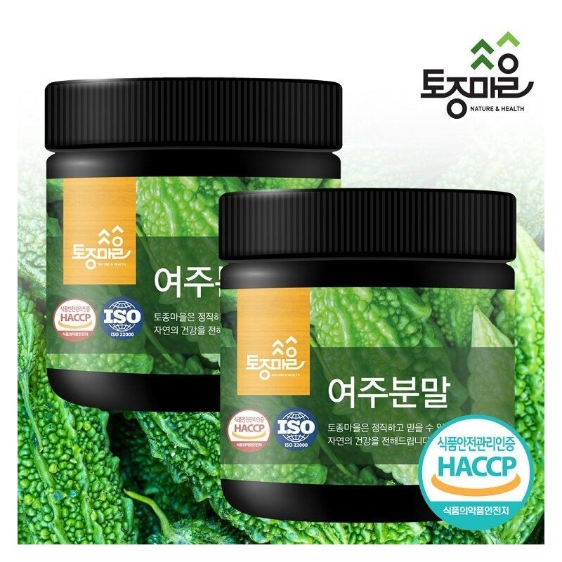 native village [토종마을] HACCP인증 국산 여주분말 150g X 2개