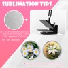 Retrowavy 70 Pcs Sublimation Buttons Blanks with Pins DIY Sublimation