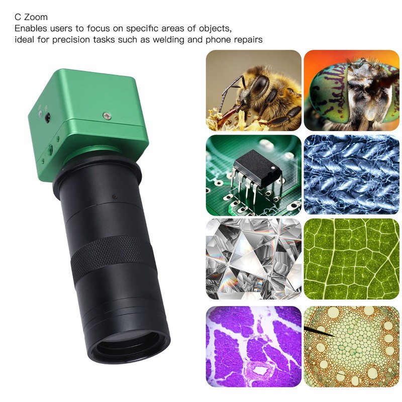 Industrial Microscope Camera 4K 41MP 150X Magnification High Accuracy
