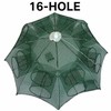 Portable Folding 6/8/16/20 Hole Automatic Fishing Trap for Fish, Shrimp