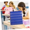 SHINEOFI Desktop Card Display Stand Tabletop Pocket Chart for Classroom