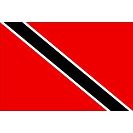 Emblems-Gifts Trinidad & Tobago 5ft x 3ft Caribbean Flag