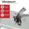 KUAFU Trailer Stake Pocket D Rings Compatible with Standard 2"