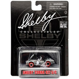 Shelby Collectibles 1/64 Shelby Cobra 427 S/C Gray Shelby Collectibles Cobra Mini Car