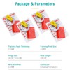 LVCHEN 4 Pairs AED Pads - Reusable Adult AED Training
