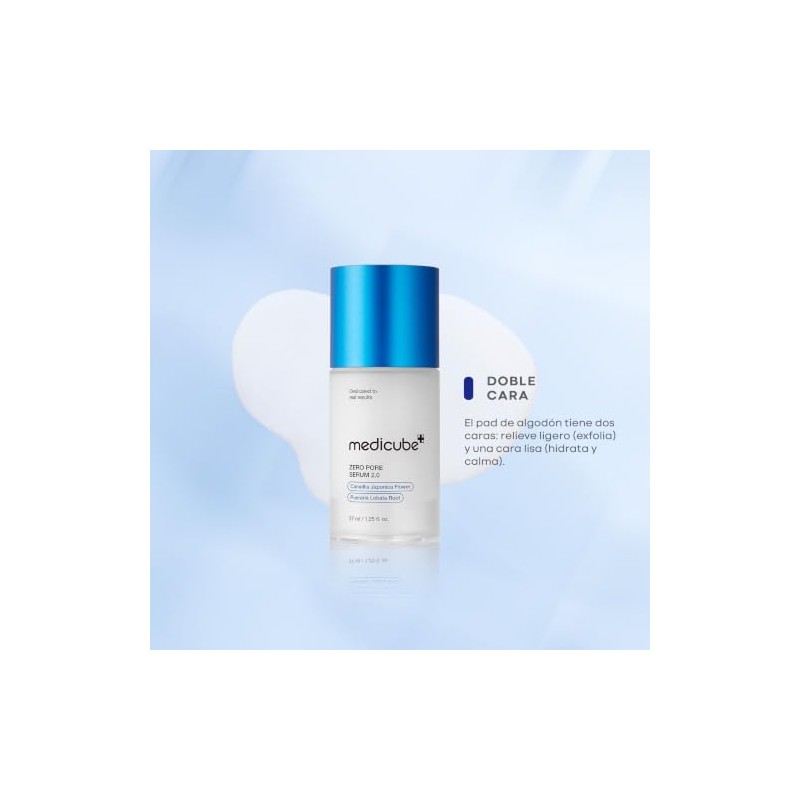Medicube Zero Pore Serum Sérum Facial Coreano Extracto Camelia Raíz