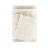 LINENS & HUTCH Thatch Pattern 4-Piece Sheet Set