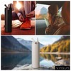 Vinsun Thermal Flask, Beige, 750 ml Straw, Leak-Proof, Double-Walled Insulated,