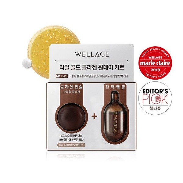 Wellage Real Gold Collagen One Day Kit